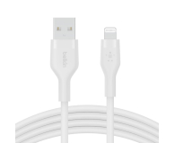 Belkin USB-A - Lightning Silicone 1m White - 731849 - zdjęcie 3